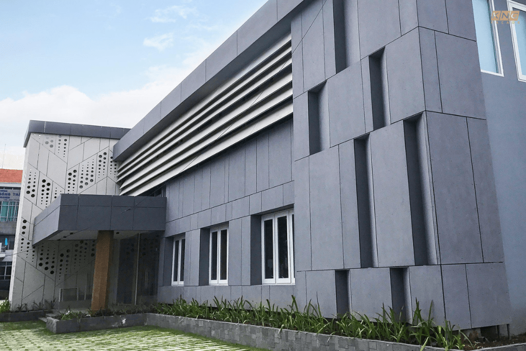 Thi Công Dự Án ICD Sóng Thần Bình Dương Với KNC Facade