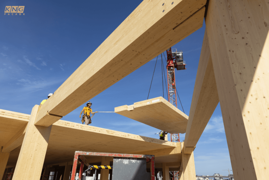 Gỗ glulam