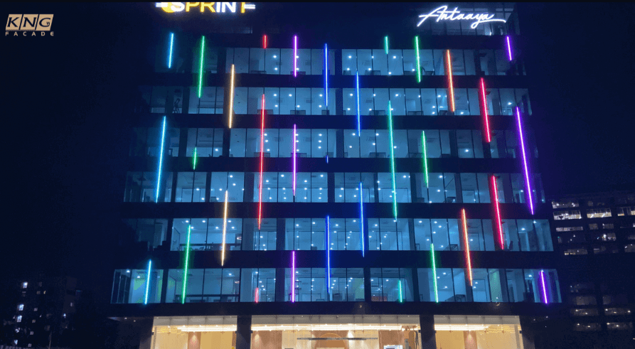 phương pháp chiếu sáng mặt dựng