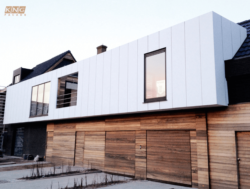 thiết kế mặt tiền villa 