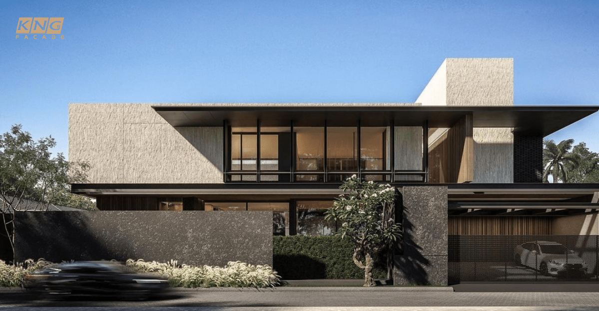 xu hướng mặt tiền villa